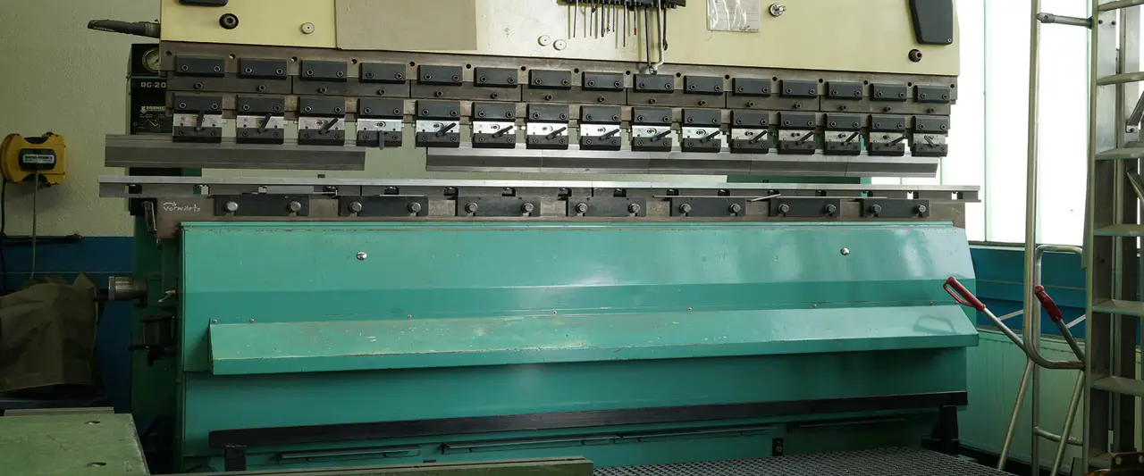 Werkbank in der Werkstatt der Schwarz Metallbau GmbH